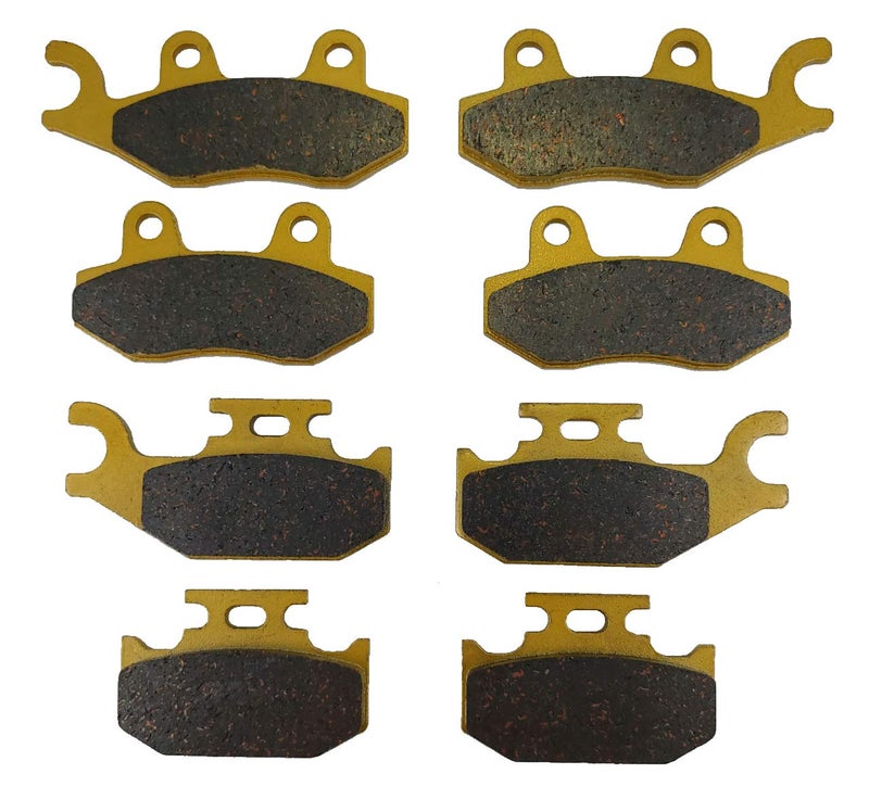Traild Can Am Maverick Ceramic Brake Pad Set 2013, 2014, 2015, 2016, 2017, 2018 Front & Rear - Image 2